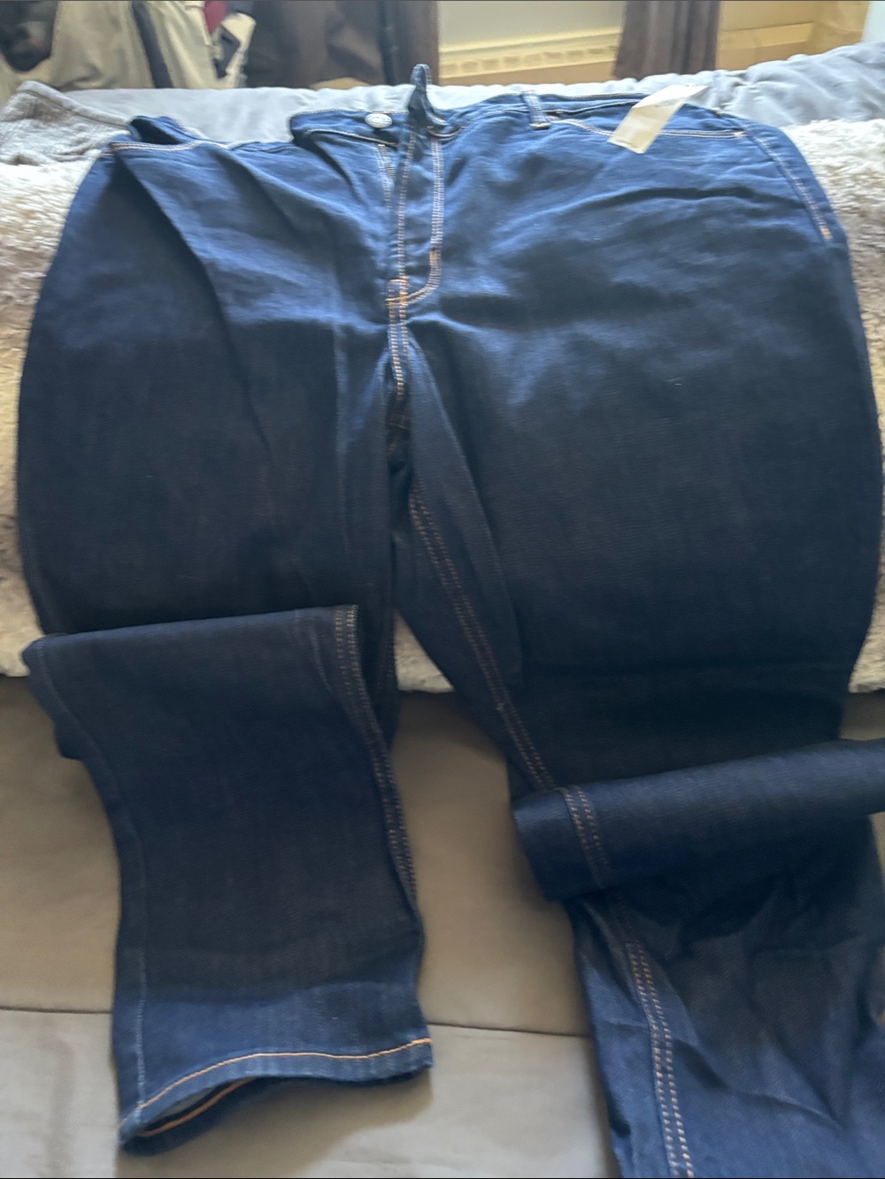 Old Navy Women's Dark Indigo Skinny Jeans